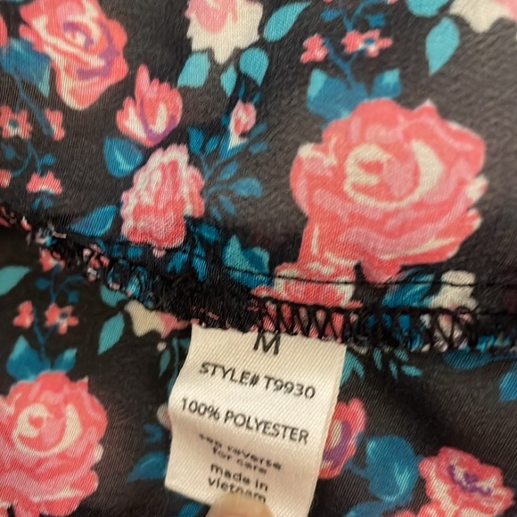 Active Floral Print Blouse Perfect Shirt - Picture 9 of 13